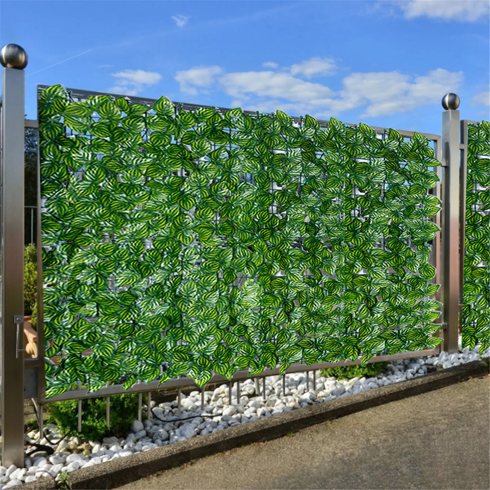 Classify desirable Signal Gard de frunze artificiale de confidențialitate rola pe perete de amenajare  a teritoriului gard uv se estompeze în aer liber, grădină gard curte balcon  gard decor acasă cumpara > Reduceri \ Stellarkids.ro
